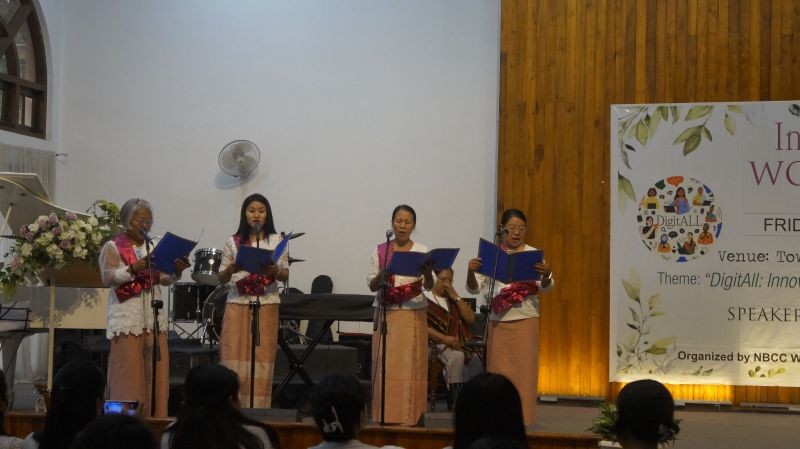 NBCC Women Department and Dimapur Baptist Women Union celebrated International Women's Day at Town Baptist Church on March 10. (Morung Photo)